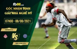 fb88-soi kèo Toronto FC vs New York City