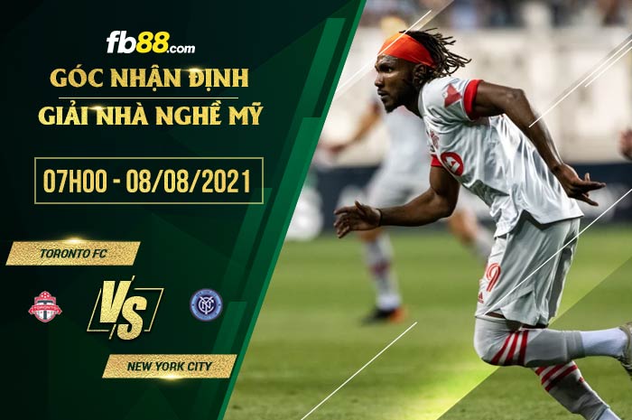 fb88-soi kèo Toronto FC vs New York City