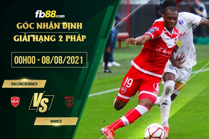 fb88-soi kèo Valenciennes vs Nimes
