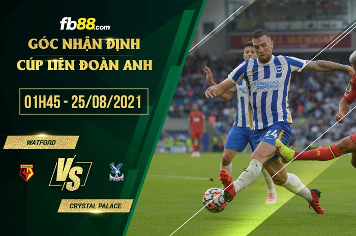 fb88-soi kèo Watford vs Crystal Palace