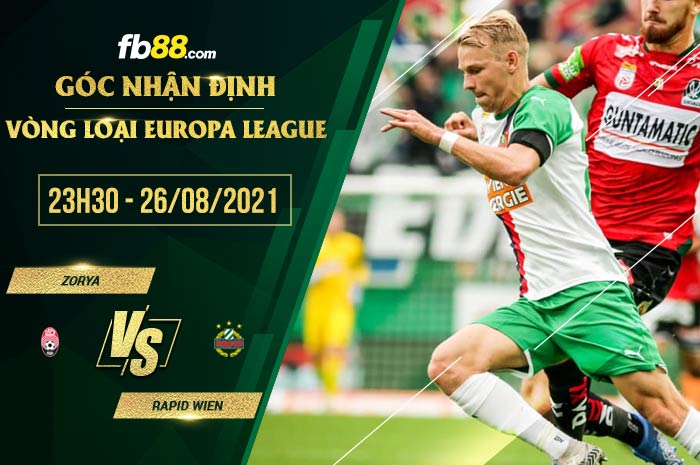 fb88-soi kèo Zorya vs Rapid Wien