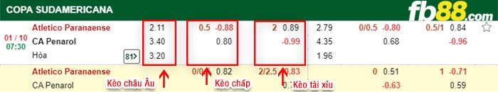 fb88-bảng kèo trận đấu Atletico Paranaense vs Penarol