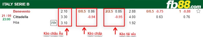 fb88-bảng kèo trận đấu Benevento vs Cittadella