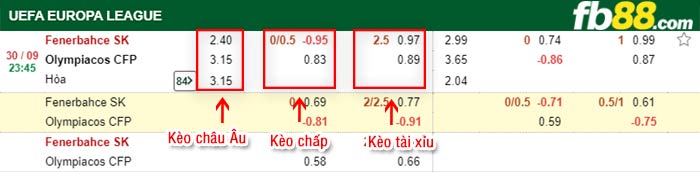 fb88-bảng kèo trận đấu Fenerbahce vs Olympiakos