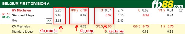 fb88-bảng kèo trận đấu Mechelen vs Standard Liege