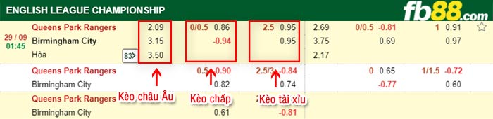 fb88-bảng kèo trận đấu QPR vs Birmingham