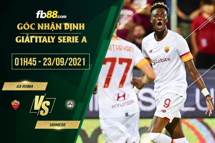 fb88-soi kèo AS Roma vs Udinese