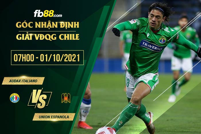 fb88-soi kèo Audax Italiano vs Union Espanola