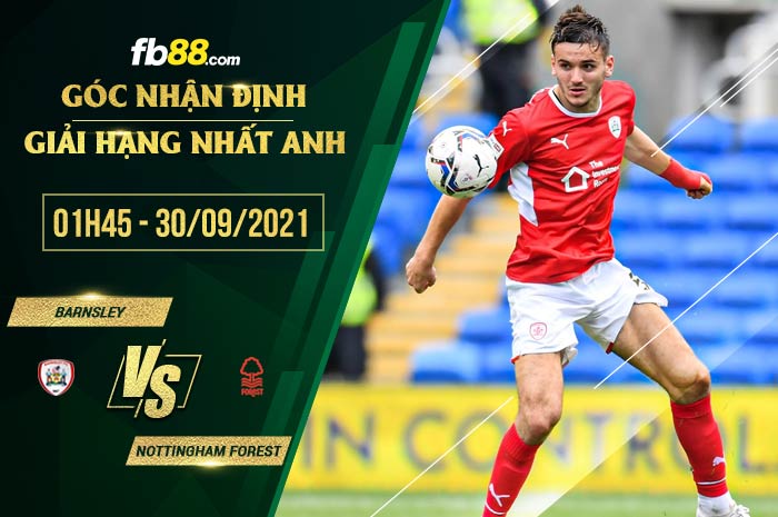 fb88-soi kèo Barnsley vs Nottingham Forest