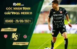 fb88-soi kèo Club Necaxa vs Club Tijuana