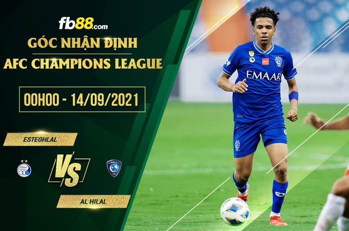 fb88-soi kèo Esteghlal Tehran vs Al Hilal