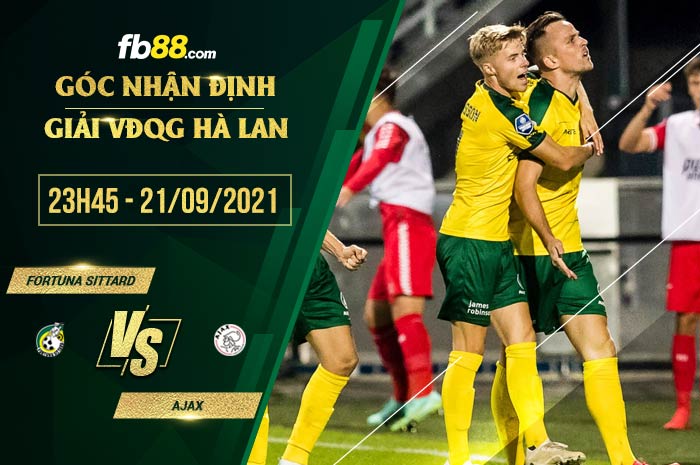 fb88-soi kèo Fortuna Sittard vs Ajax