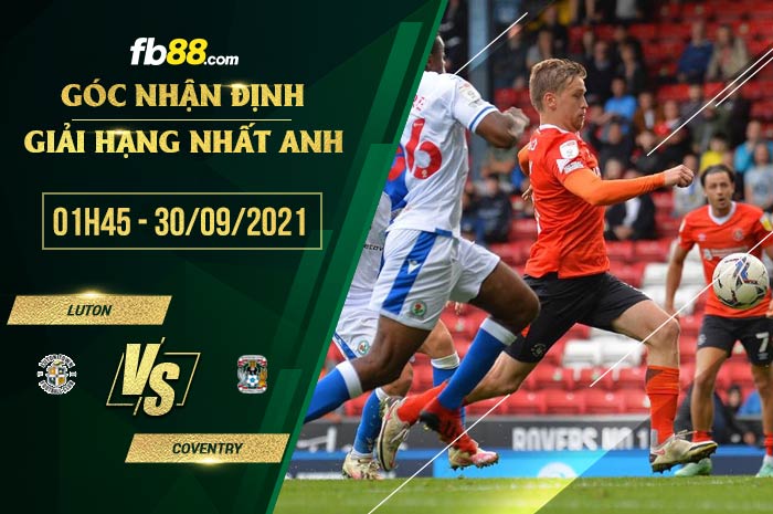 fb88-soi kèo Luton vs Coventry