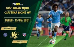 fb88-soi kèo New York City vs FC Dallas