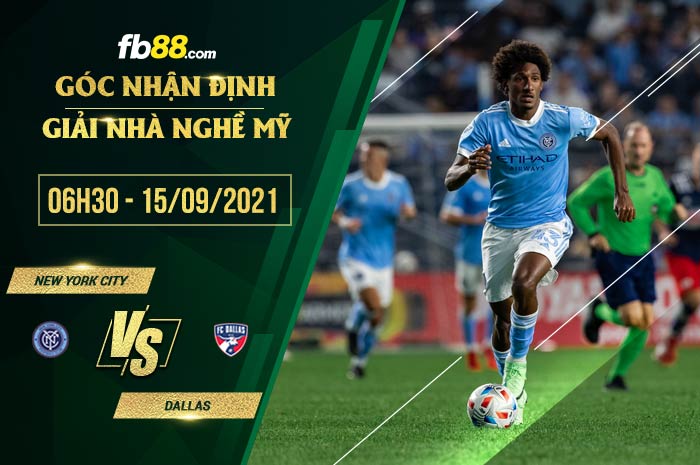 fb88-soi kèo New York City vs FC Dallas