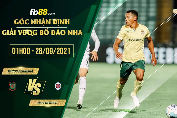 fb88-soi kèo Pacos Ferreira vs Belenenses