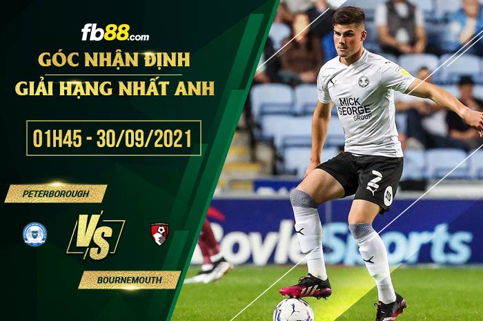 fb88-soi kèo Peterborough vs Bournemouth