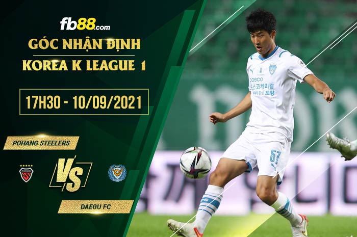 fb88-soi kèo Pohang vs Daegu FC