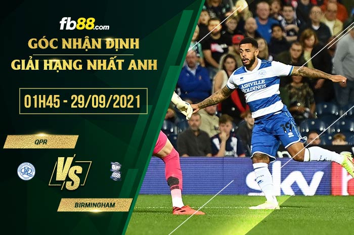fb88-soi kèo QPR vs Birmingham