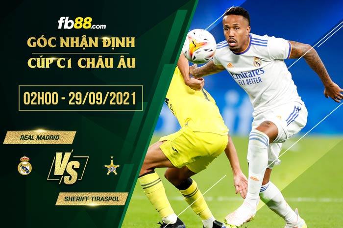 fb88-soi kèo Real Madrid vs Sheriff Tiraspol