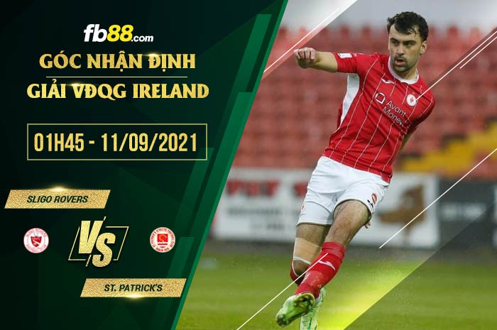 fb88-soi kèo Sligo Rovers vs St. Patrick's