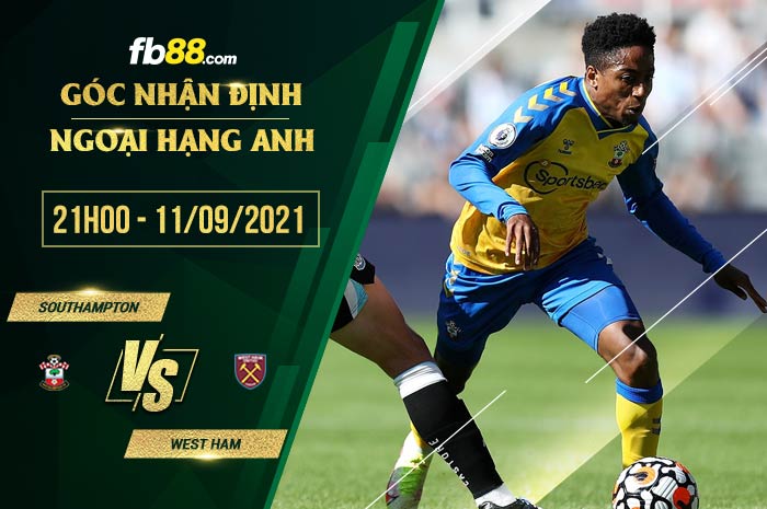 fb88-soi kèo Southampton vs West Ham