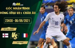 fb88-soi kèo U21 Dao Faroe vs U21 Phap