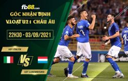 fb88-soi kèo U21 Italita vs U21 Luxembourg