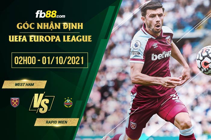fb88-soi kèo West Ham vs Rapid Wien