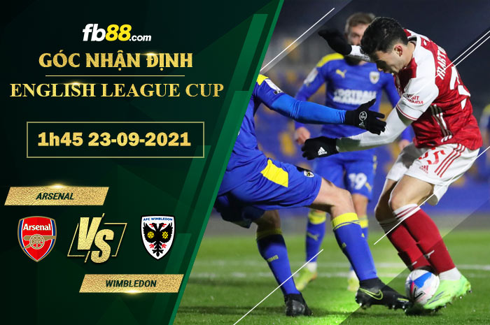 Fb88 soi kèo trận đấu Arsenal vs Wimbledon