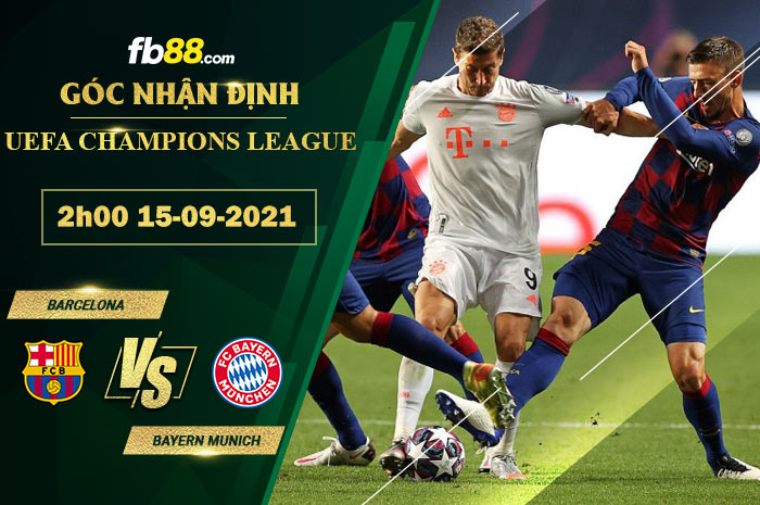 Fb88 soi kèo trận đấu Barcelona vs Bayern Munich