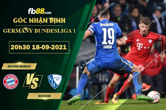 Fb88 soi kèo trận đấu Bayern Munich vs Bochum