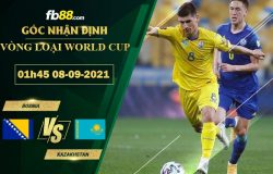 Fb88 soi kèo trận đấu Bosnia vs Kazakhstan