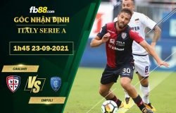 Fb88 soi kèo trận đấu Cagliari vs Empoli