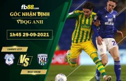 Fb88 soi kèo trận đấu Cardiff City vs West Brom