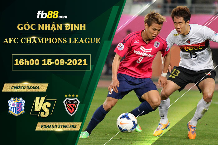 Fb88 soi kèo trận đấu Cerezo Osaka vs Pohang Steelers
