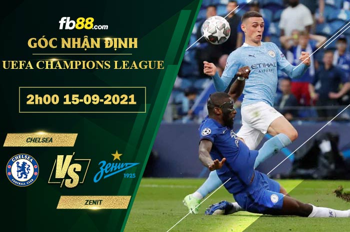 Fb88 soi kèo trận đấu Chelsea vs Zenit