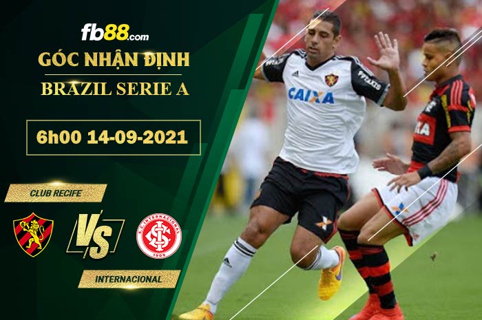 Fb88 soi kèo trận đấu Club Recife vs Internacional