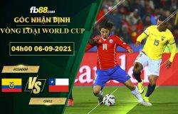 Fb88 soi kèo trận đấu Ecuador vs Chile