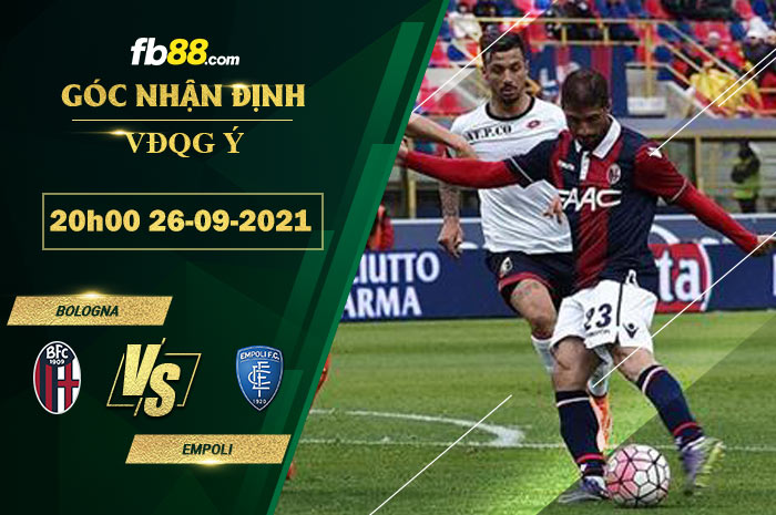 Fb88 soi kèo trận đấu Empoli vs Bologna