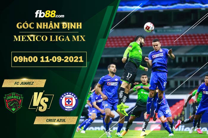 Fb88 soi kèo trận đấu FC Juarez vs Cruz Azul