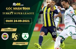 Fb88 soi kèo trận đấu Fenerbahce vs Giresunspor
