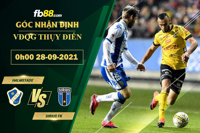 Fb88 bảng kèo trận đấu Halmstads vs Sirius FK
