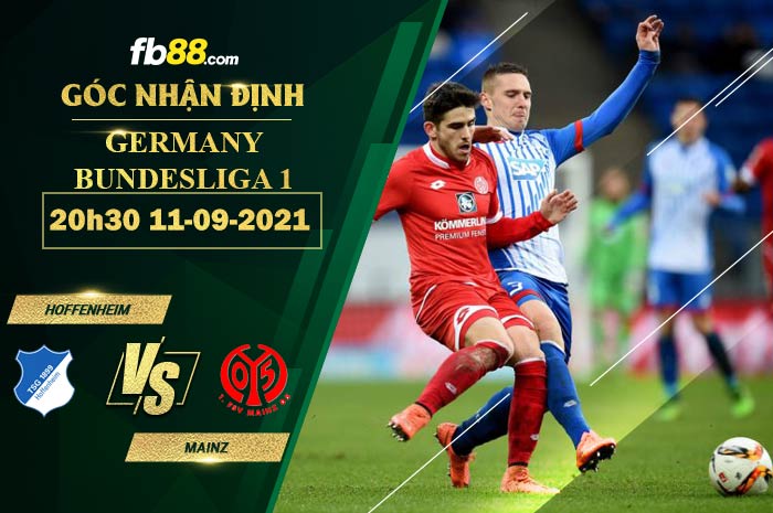 Fb88 soi kèo trận đấu Hoffenheim vs Mainz