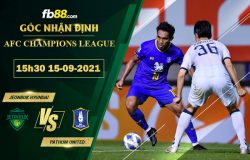 Fb88 soi kèo trận đấu Jeonbuk Hyundai vs Pathum United