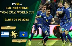 Fb88 soi kèo trận đấu Kosovo vs Hy Lạp 06-09-2021