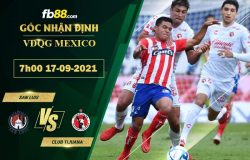 Fb88 soi kèo trận đấu San Luis vs Club Tijuana