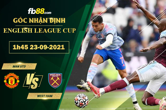 Fb88 soi kèo trận đấu Man Utd vs West Ham