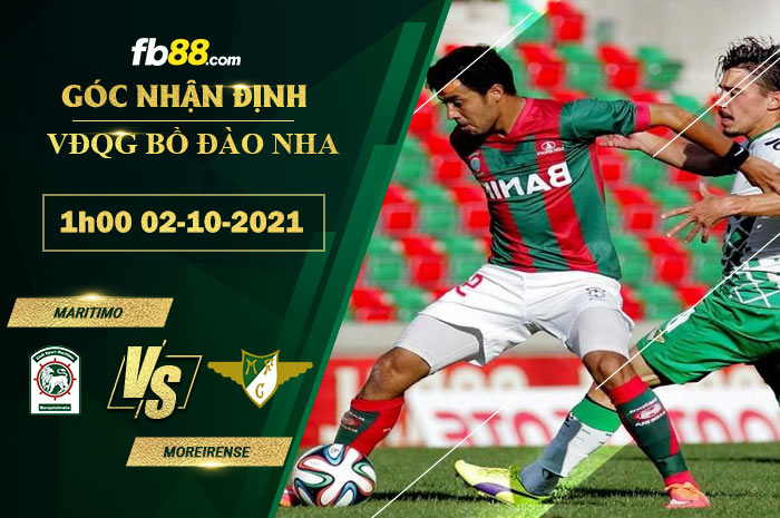 Fb88 soi kèo trận đấu Maritimo vs Moreirense
