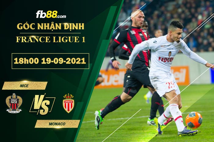 Fb88 tỷ lệ kèo trận đấu Nice vs Monaco